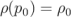 &rho;(p0) = &rho;0   \relax \special {t4ht=