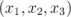 (x1,x2,x3)  \relax \special {t4ht=